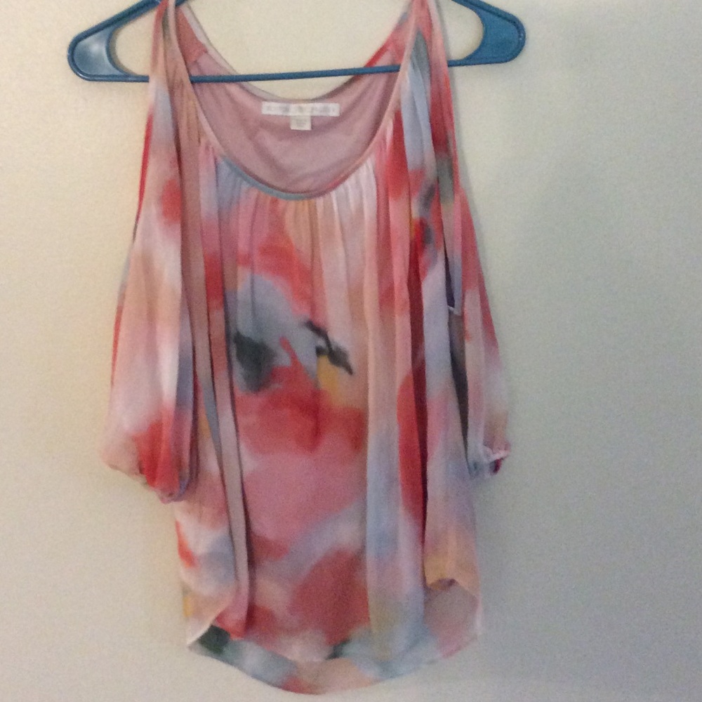NWOT Never worn Boston Proper watercolor top